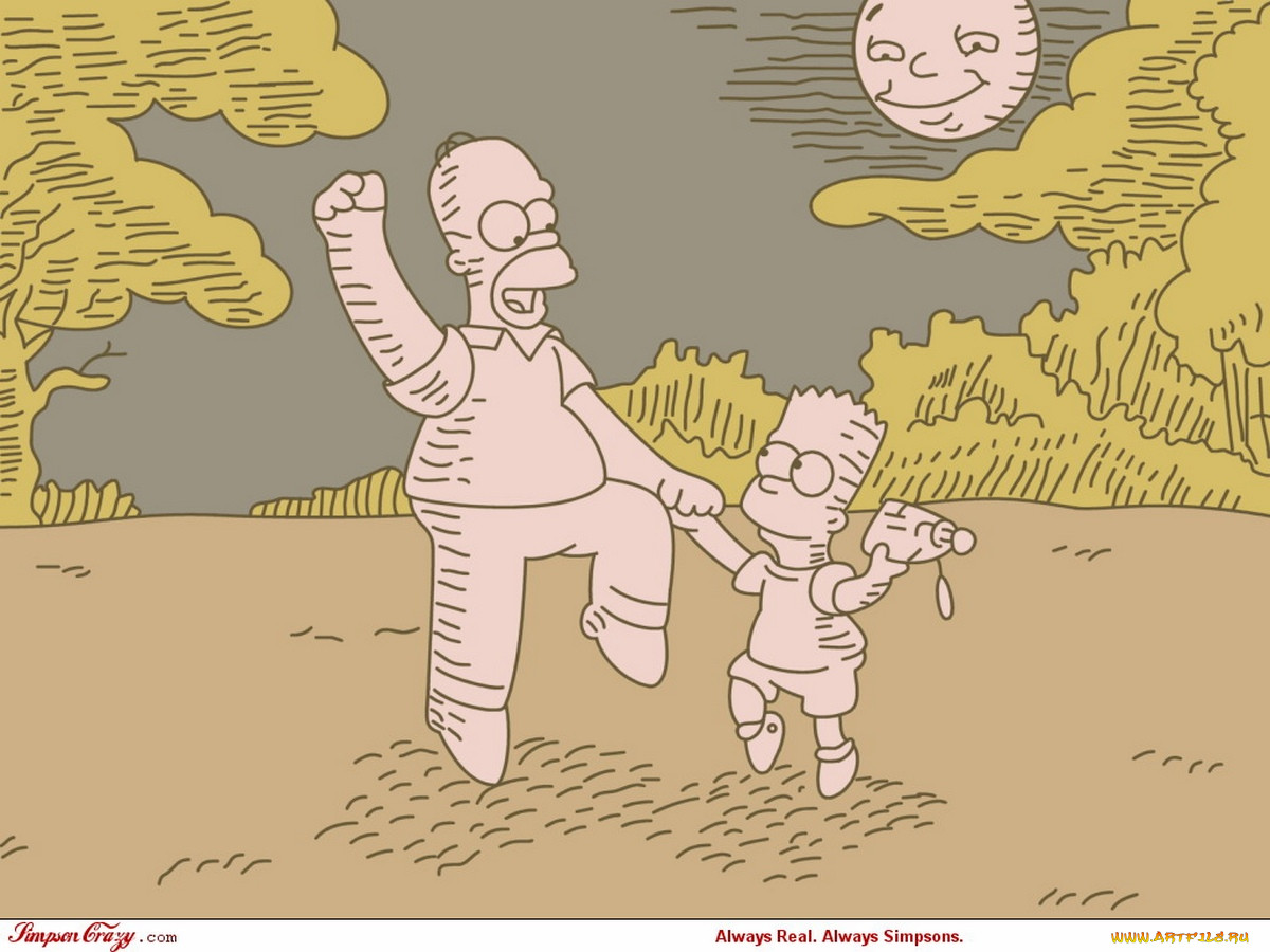 , the, simpsons